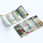 4-seitiger Wickelfalz-Flyer – MyCocktailTaxi