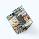 4-seitiger Wickelfalz-Flyer – MyCocktailTaxi