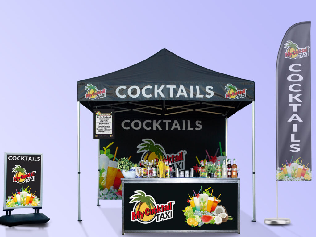 Pavillon & Eventausstattung – MyCocktailTaxi